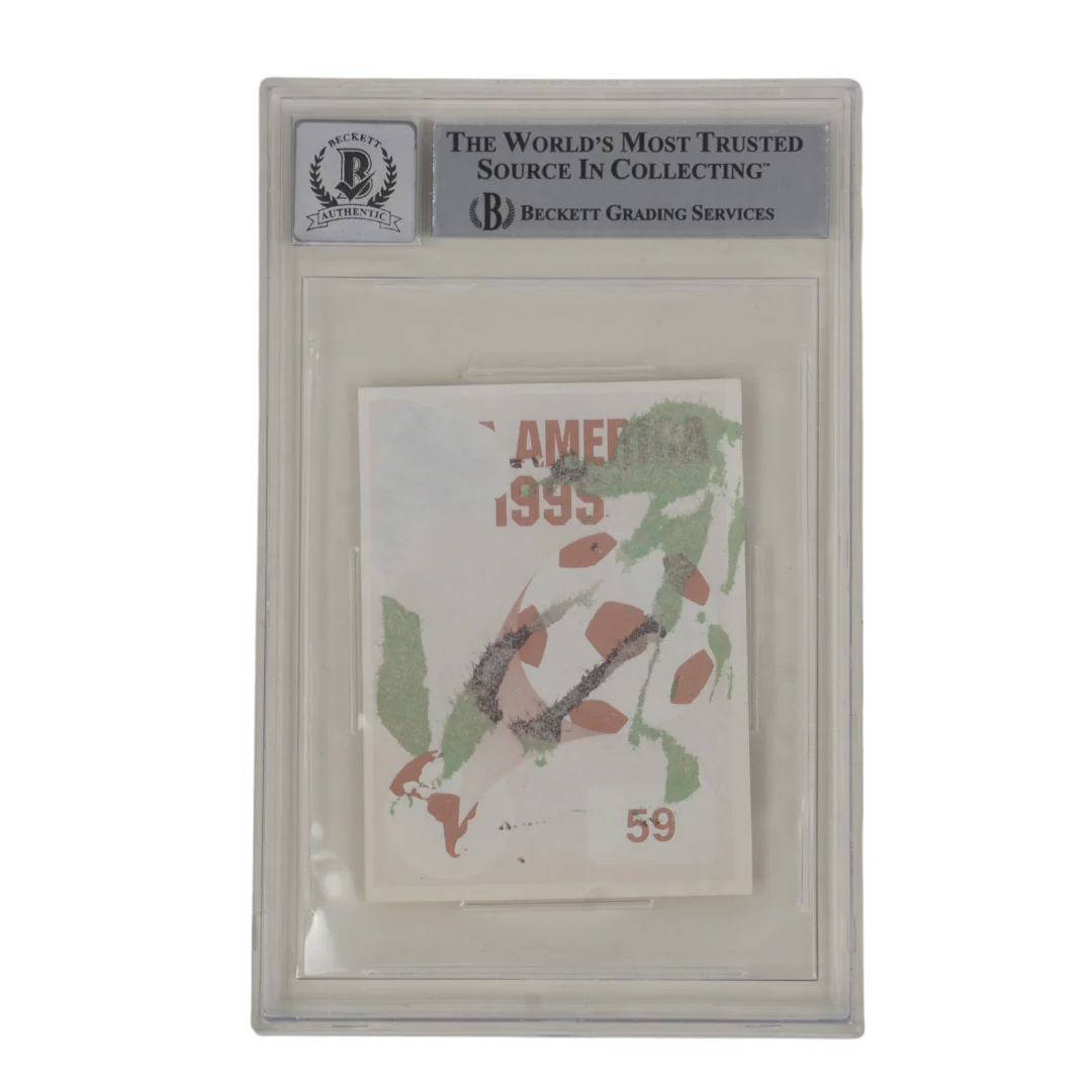 Ronaldo Nazario Signed 1995 Corp Grafica Navarrete Copa Rookie - BGS 10 - Image 2