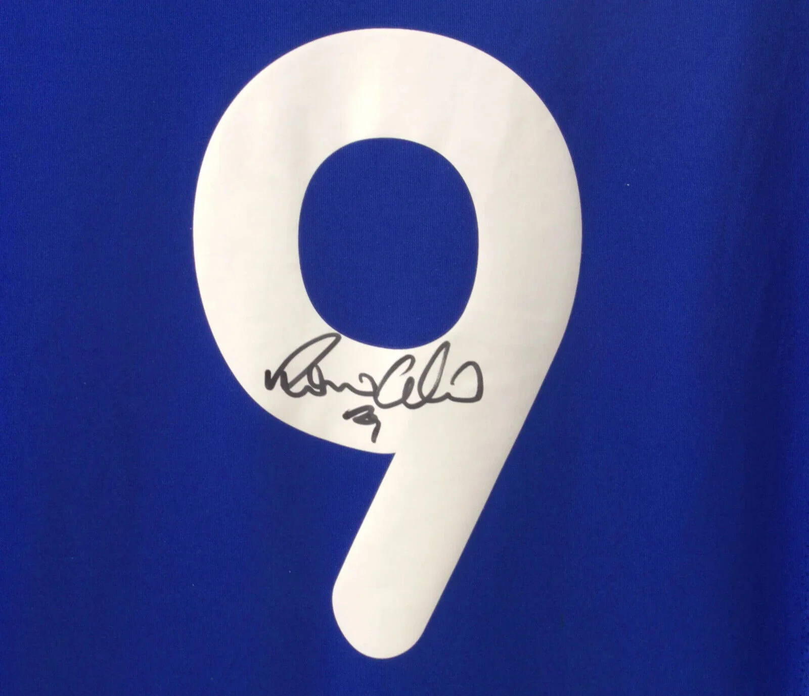 Ronaldo Nazario Signed Brazil FC Away Soccer Jersey #9 with Beckett COA - Image 2