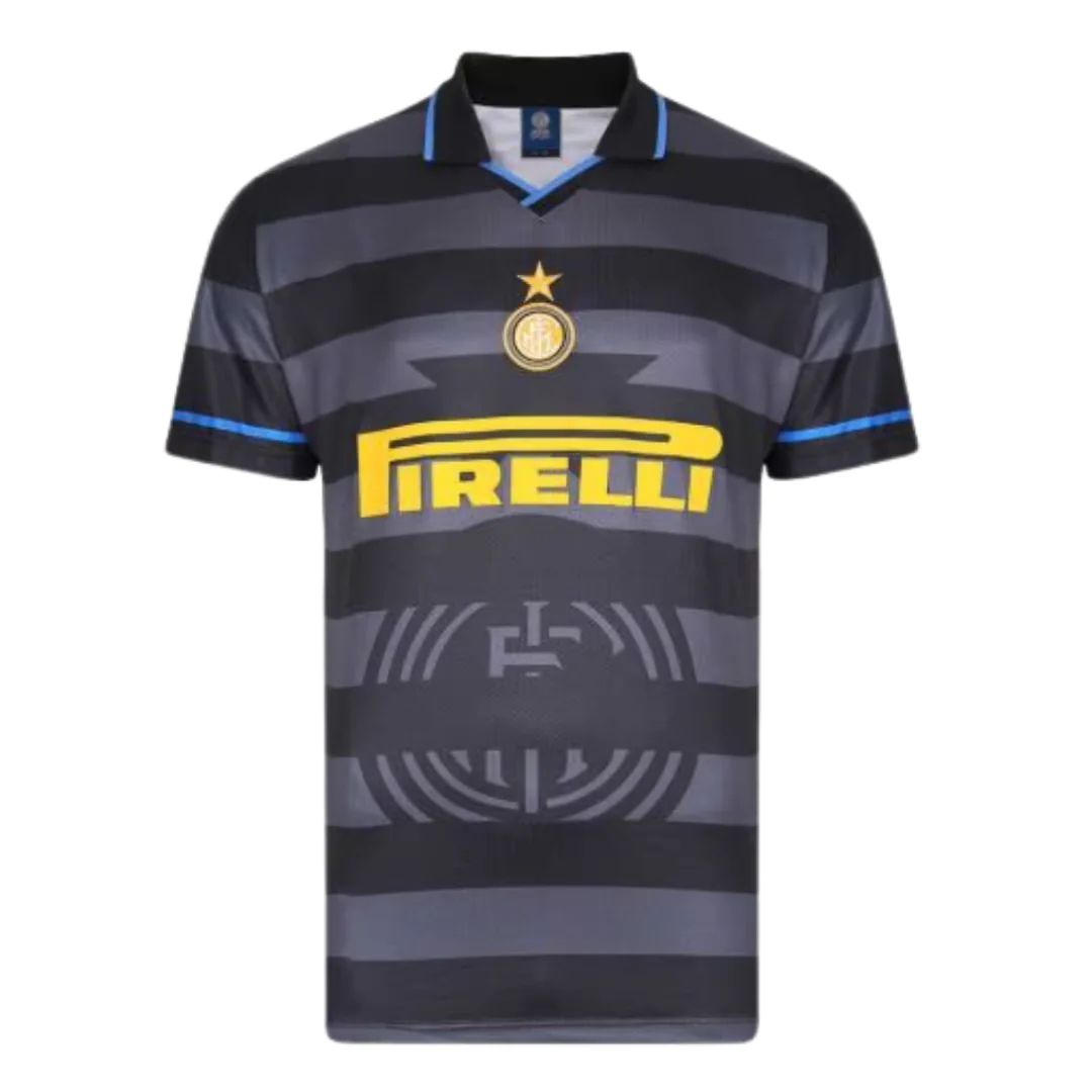 Framed Ronaldo Nazario Signed Inter Milan Home Soccer Jersey #10 with Beckett COA - Image 4