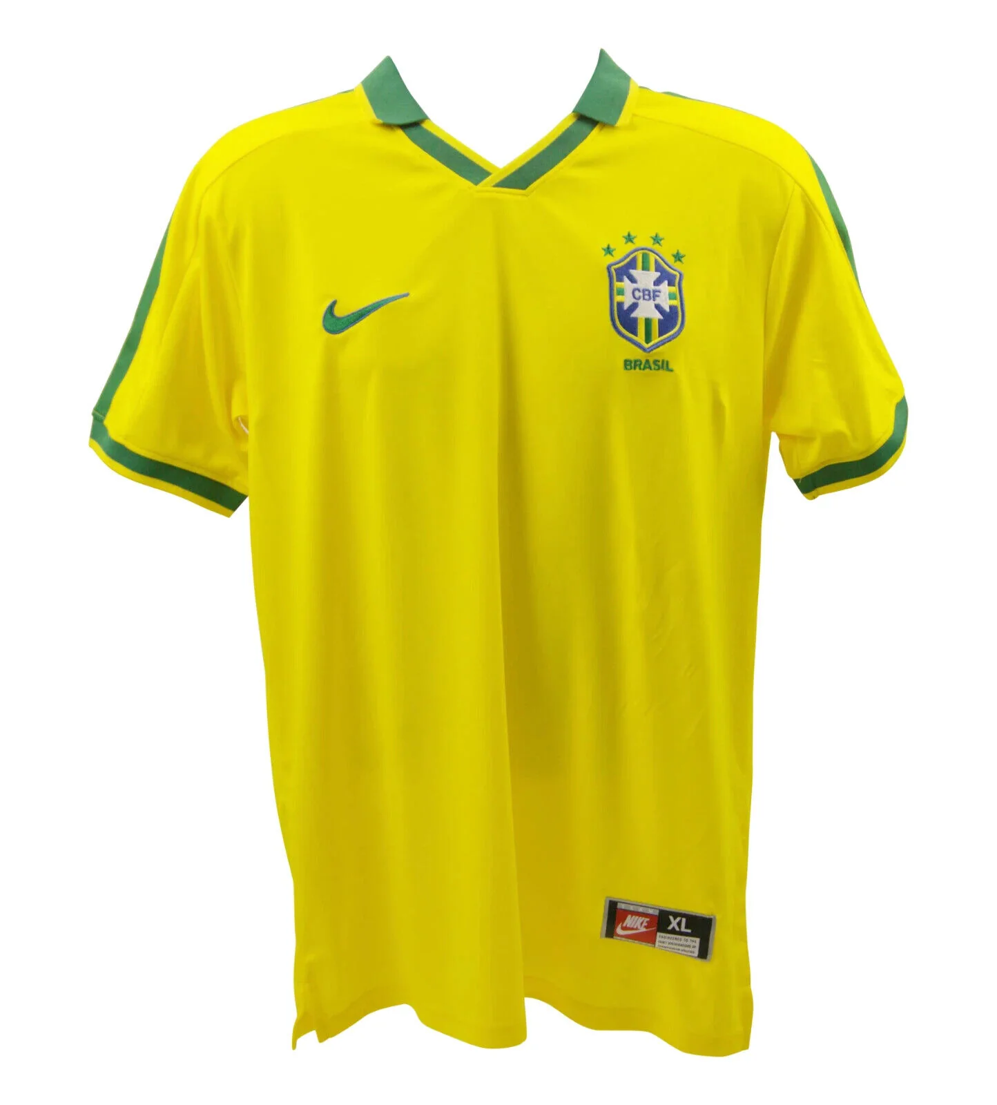 Ronaldo, Pele, Kaka & Carlos Signed Brazil FC Soccer Jersey with Beckett COA - Image 4