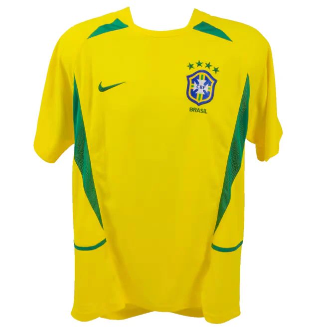 Ronaldo, Ronaldinho, Pele & Kaka Signed Brazil FC Soccer Jersey with Beckett COA - Image 4