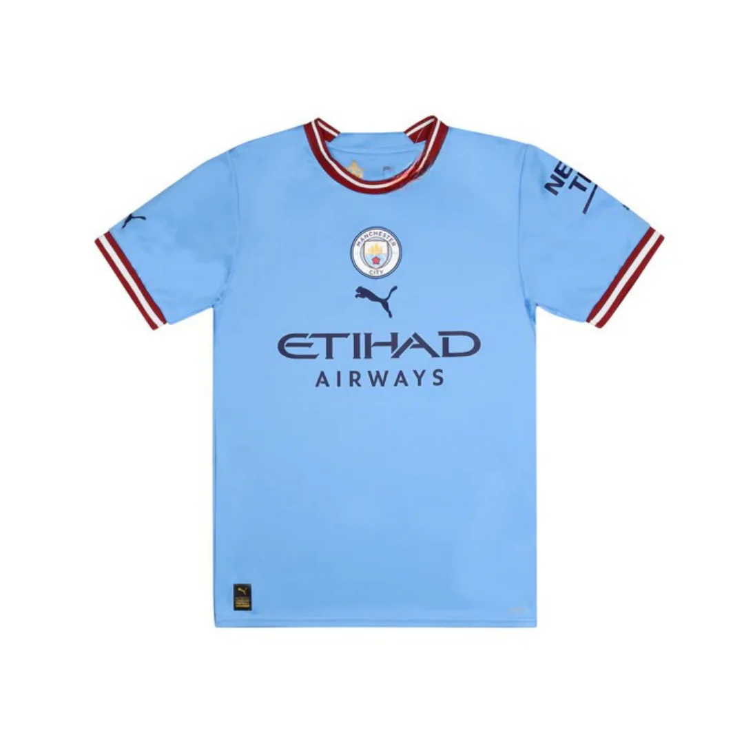 Ruben Dias Signed Manchester City Home Soccer Jersey #3 with Beckett COA - Image 4