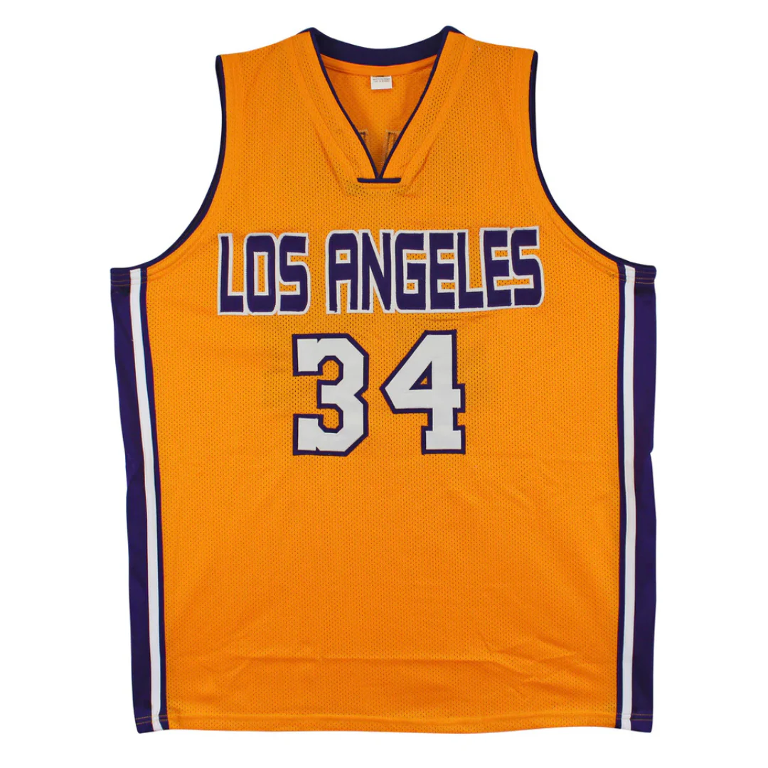 Shaquille O'Neal Signed Los Angeles Lakers Basketball Jersey with Beckett Witness - Image 4