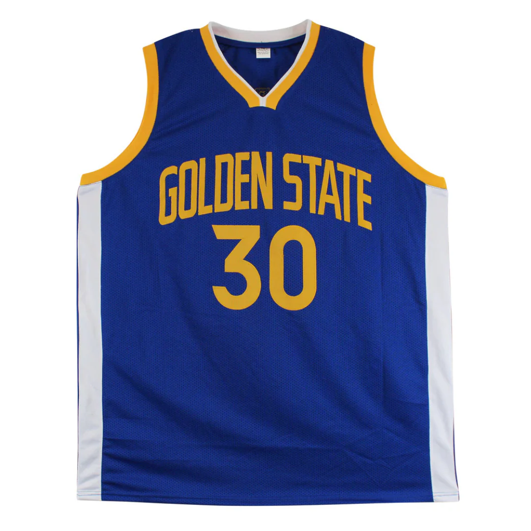 Stephen Curry Signed Golden State Warriors Basketball Jersey with JSA COA - Image 4