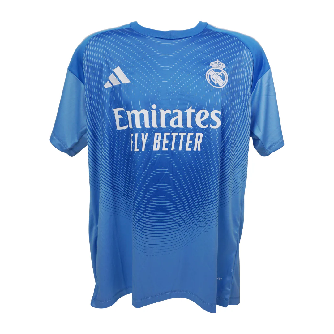 Framed Thibaut Courtois Signed Real Madrid Soccer Jersey #1 with Beckett COA - Image 4