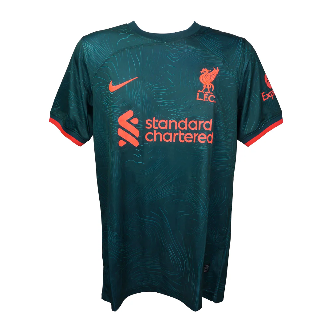 Trent Alexander Arnold Signed Liverpool Away Soccer Jersey #66 with Beckett COA - Image 3