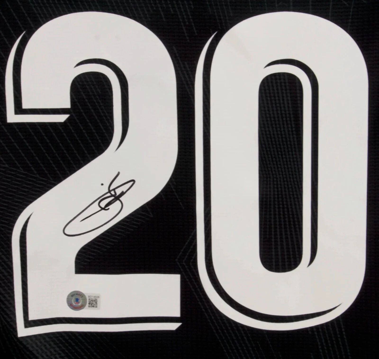 Framed Vinicius Jr Signed Real Madrid Away Y-3 Soccer Jersey #20 with Beckett COA - Image 2