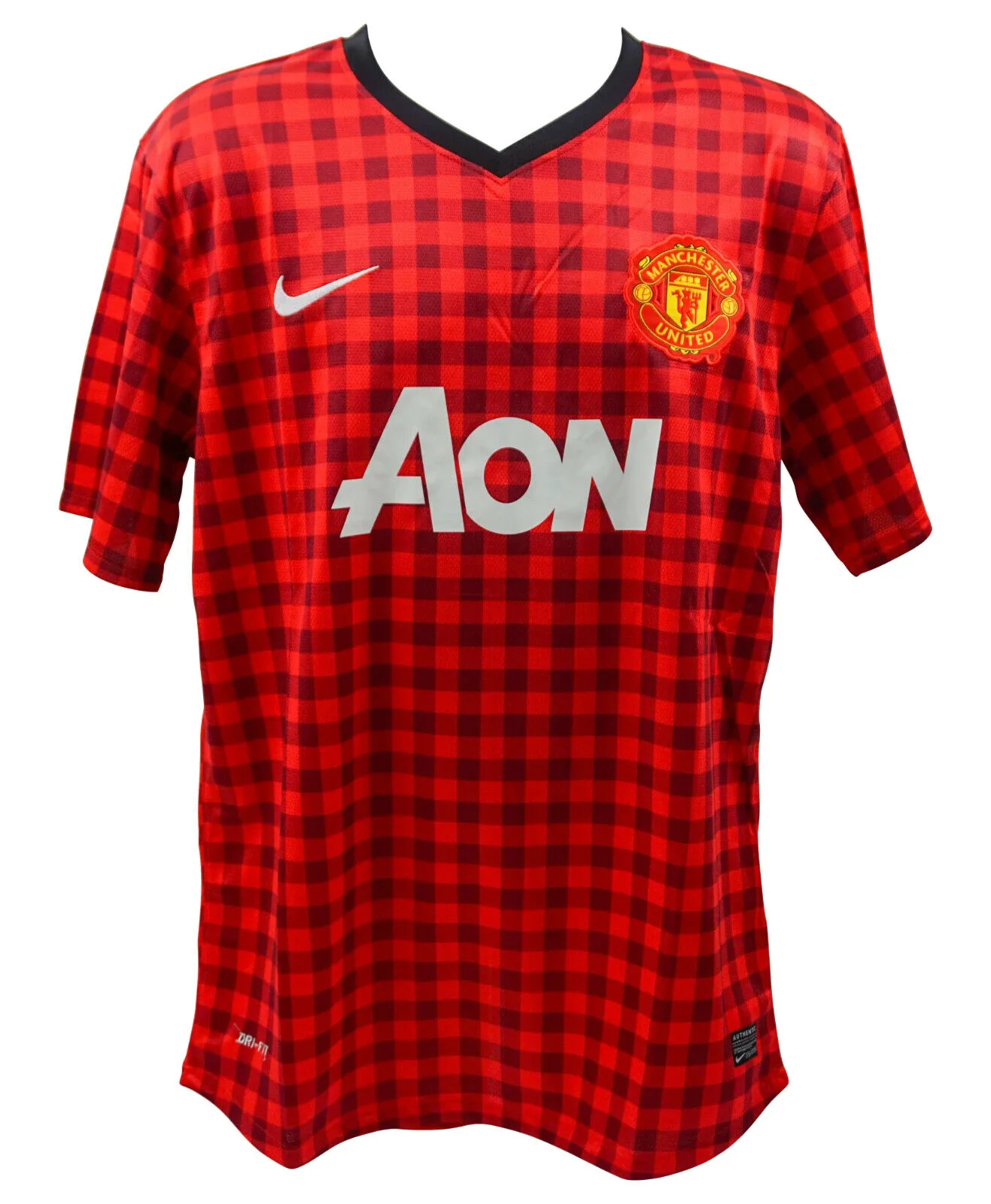 Framed Wayne Rooney Signed Manchester United Home Soccer Jersey #10 with Beckett COA - Image 3